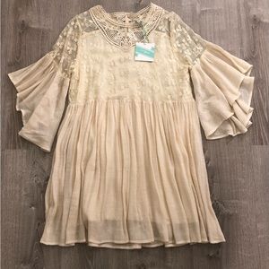 Umgee gorgeous boho dress, NWT medium